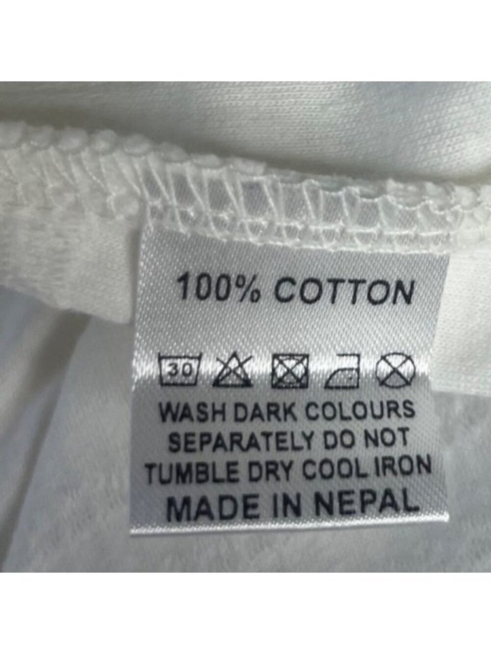 Yak & Yeti Sleeveless Cotton Dress Pockets Medium White New - Picture 6 of 8